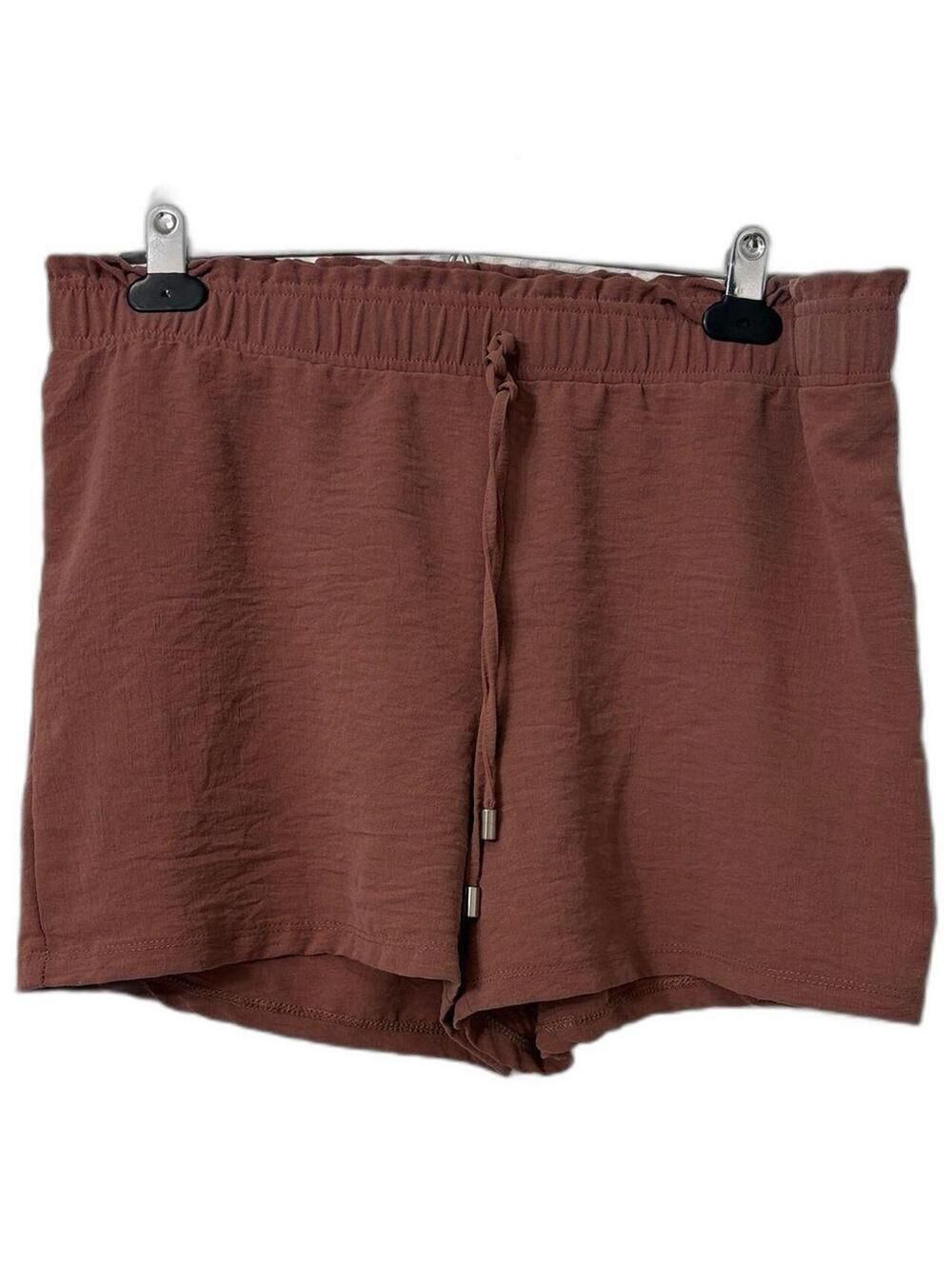 retrology Women's Brown Shorts-LG